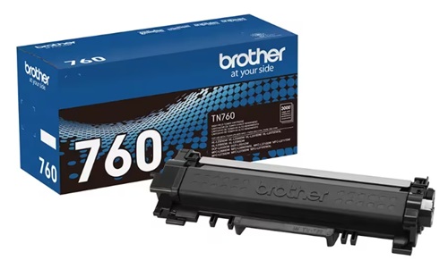 Toner Brother TN760 / Negro 3.000 páginas | 2609 - Brother TN760 es un cartucho de tóner original Negro de alto rendimiento para impresoras láser monocromáticas Brother, Rendimiento: Hasta 3.000 páginas conforme a ISO/IEC 19752 en tamaño Carta/A4