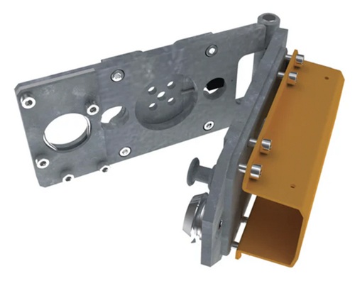 Sistema de Abatimiento para Barrera / CAME 803XA-0320 | 2609 - CAME 803XA-0320 Sistema de abatimiento con acoplamiento pivotante desmontable para barreras vehiculares GARD GT4, Libera el mástil y permite que su extremo se apoye en el suelo