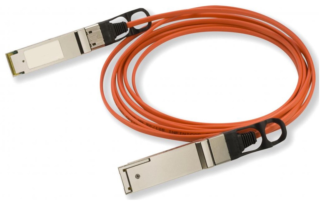 Cable QSFP+ 40G de 5m / Ruijie 40GAOC5M | 2508 - Ruijie QSFP-40G-AOC5M es un cable óptico activo de conexión directa (AOC) de 5-Metros, diseñado para enlaces de alta velocidad entre dispositivos con puertos QSFP+ en redes de 40 Gigabit.