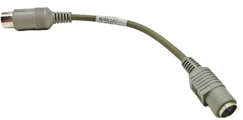 Cable Adaptador AT/XT y PS/2 / Honeywell RPLCABLEXTATPS2 | 2507 – Cable adaptador Honeywell 45-45988 que permite la conversión entre conectores AT/XT y PS/2, Conector A: Macho de 5 pines AT/XT, Conector B: Hembra de 6 pines PS/2, Longitud: 17.8 cm