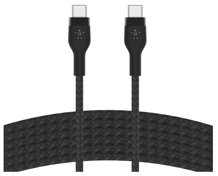 Cable USB-C 60W de 3m / Belkin CAB011bt3MBK | 2604 – Belkin CAB011bt3MBK es un cable de carga diseñado para conectar y alimentar dispositivos con puerto USB-C. Ofrece soporte para USB-C PD con una potencia de hasta 60W, exterior de doble trezado