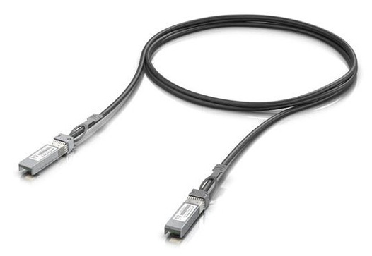 Cable Twinax de 3m / Ubiquiti UACC-DAC-SFP10-3M | 2606 – Ubiquiti UACC-DAC-SFP10-3M Cable de conexión directa diseñado para enlaces de red de corta distancia con alta demanda de velocidad y baja latencia, Incorpora conectores tipo SFP+ a SFP+ macho