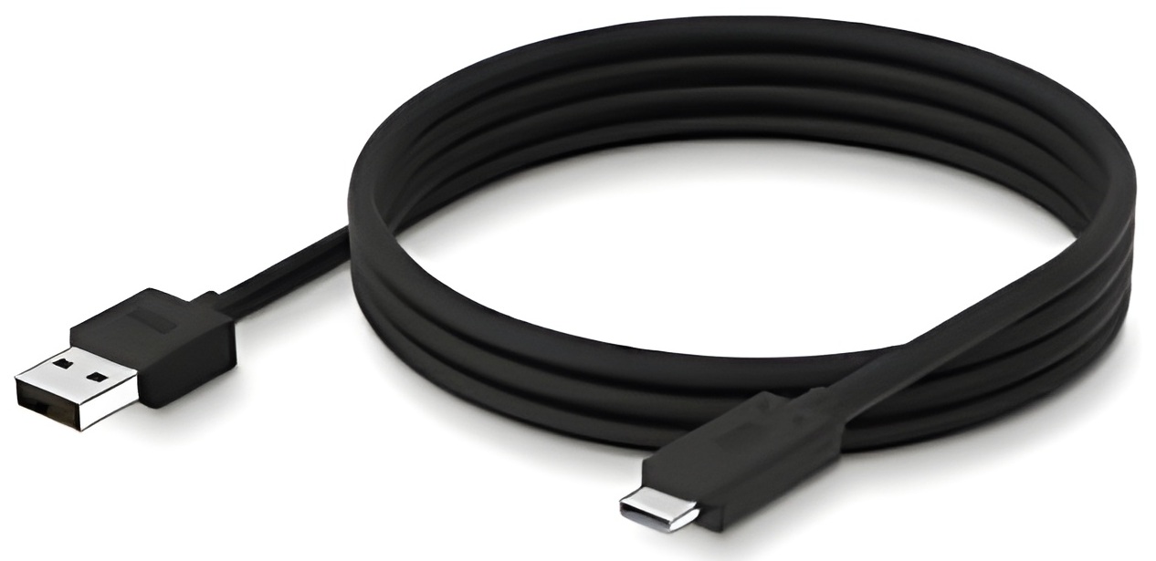 Cable USB-A a USB-C / Zebra CBL-TC5X-USBC2A-01 | 2607 – Zebra CBL-TC5X-USBC2A-01 es un cable USB de comunicación y carga, diseñado para proporcionar alimentación y comunicación de datos entre computadoras móviles Zebra compatibles y un puerto USB-A.