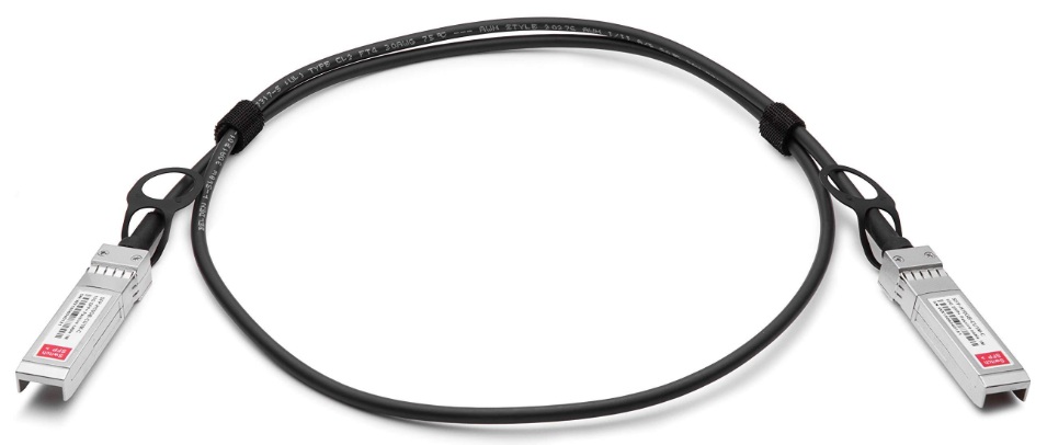 Cable DAC de 1m / HPE J9281D | 2605 – HPE J9281D es un cable de conexión directa diseñado para enlaces de corto alcance en centros de datos, posee conectores SFP+ en ambos extremos, longitud de 1 metro, tipo de cable cobre pasivo Twinax