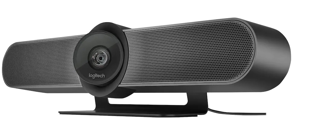 Cámara Video Conferencia – Logitech MeetUp / 4K | 2109 - 960-001101 / Cámara de videoconferencia, Lente Logitech, Zoom HD 5x, Panorámica (+/- 25°) e inclinación (+/- 15°) , Cobertura total: 163°, 3 pre ajustes de posición, Rightsight, Micrófono