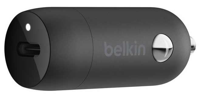 Cargador de vehículo de 30W / Belkin CCA004btBK | 2604 – Belkin CCA004btBK es un cargador de carro diseñado para suministrar carga rápida a dispositivos móviles en vehículos, entrega una potencia de 30W, tecnología USB-C Power Delivery 3.0 con PPS