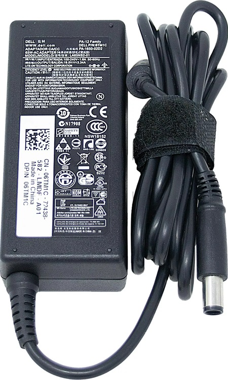 Cargador para Dell Latitude 3440 | 2500 - Adaptadores de Corriente para Laptop Dell Latitude 3440. Voltaje de Entrada 100 - 220 VAC. Incluye cable de alimentación. 