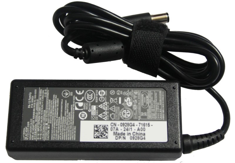Cargador para Dell Latitude 5591 | 2500 - Adaptadores de Corriente para Laptop Dell Latitude 5591. Voltaje de Entrada 100 - 220 VAC. Incluye cable de alimentación. 