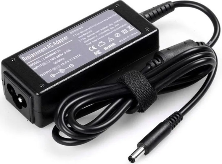 Cargador para Dell Vostro 3458 | 2500 - Adaptadores de Corriente para Laptop Dell Vostro 3458. Voltaje de Entrada 100 - 220 VAC. Incluye cable de alimentación. 