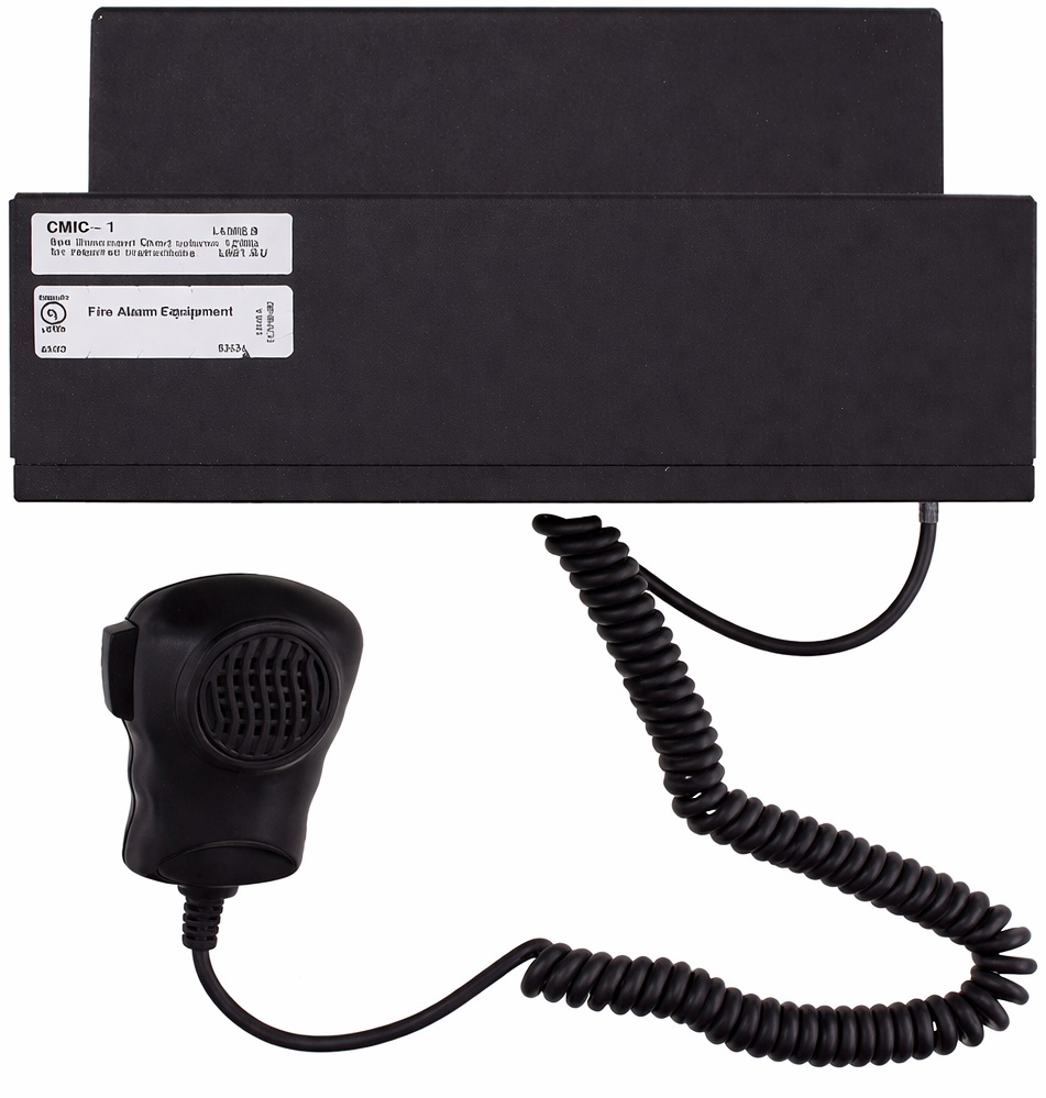 Chasis con Micrófono / Notifier CMIC-1 | 2604 - Notifier CMIC-1 es un chasis de micrófono de emergencia diseñado para proporcionar una interfaz de comunicación de voz en vivo en sistemas de evacuación, permite al personal de emergencia hacer anuncios
