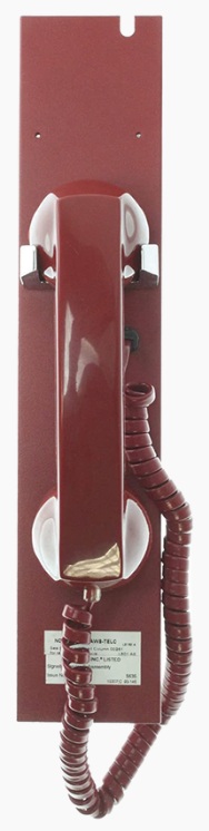 Chasis de Teléfono / Notifier AFAWS-TELC | 2604 - Notifier AFAWS-TELC es un chasis de teléfono de bomberos diseñado para proporcionar comunicación de emergencia mediante un auricular con cable en espiral, su función es integrarse en estaciones de comando