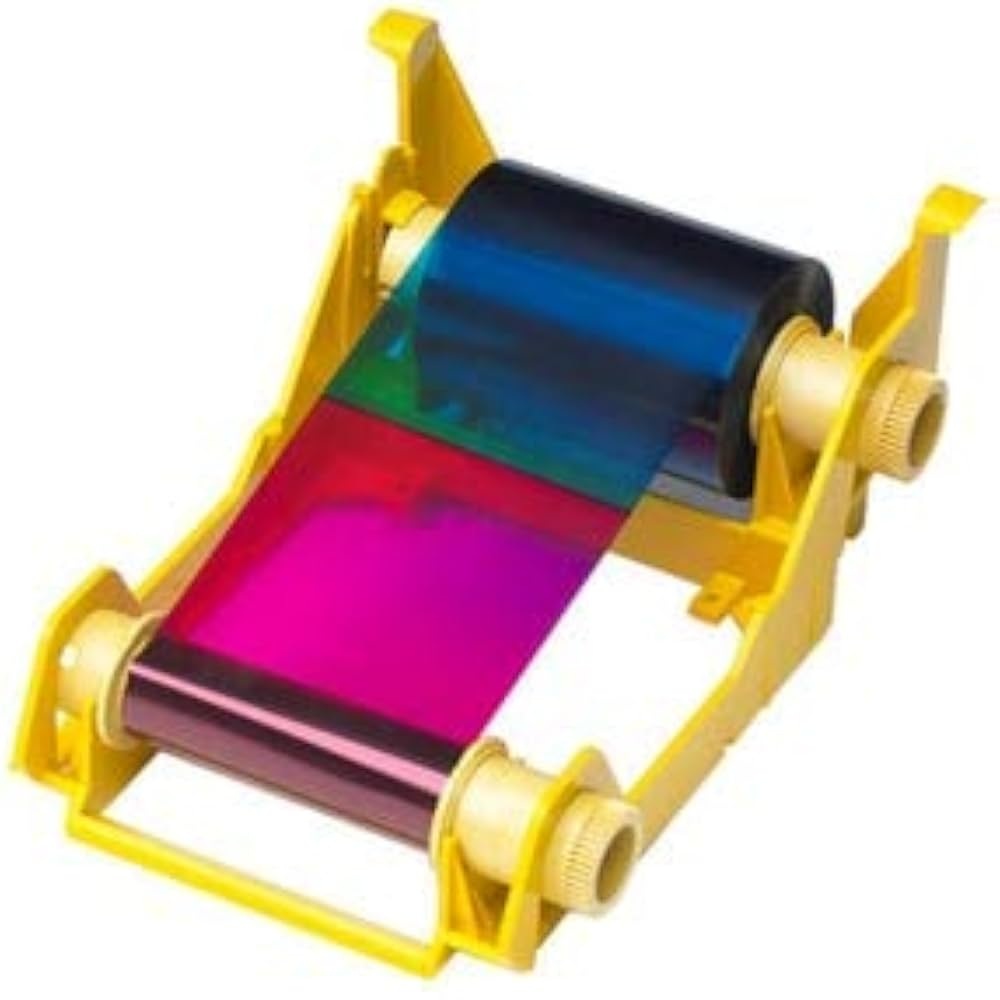 Cinta Color - YMCKOK / Zebra 800033-348 | 2607 – Zebra 800033-348 es una cinta de color original de alta capacidad, 6-Paneles YMCKOK, Cartucho eco-friendly biodegradable Load-N-Go, Tecnología ix Series para impresiones de identificación a doble cara