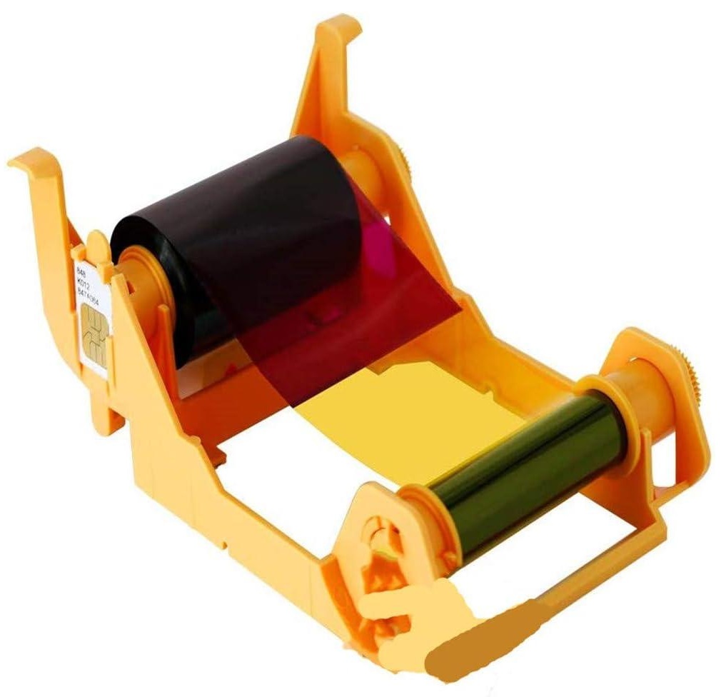 Cinta Color - YMCKOK / Zebra 800033-848 | 2607 – Zebra 800033-848 es una cinta de color original de seis paneles YMCKOK equipada con tecnología ix Series True Colours y un cartucho Load-N-Go optimizado para impresiones a doble cara de alta calidad