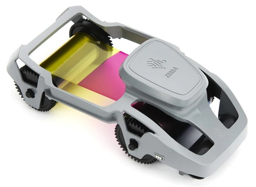 Cinta Color - YMCKO / Zebra 800300-550LA | 2607 –  Zebra 800300-550LA es una cinta de color original de cinco paneles YMCKO con bloqueo de región para América Latina, diseñada para proporcionar impresiones fotográficas de alta definición y texto nítido en