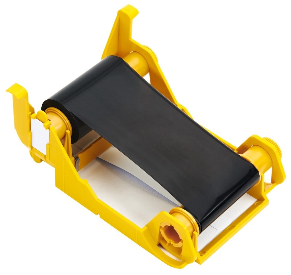Cinta de Resina - Negro / Zebra 800033-801 | 2607 – Zebra 800033-801 es una cinta de resina negra monocromática original con tecnología ix Series True Colours y cartucho Load-N-Go para impresión de tarjetas en impresoras Zebra ZXP. Resina negra (K)