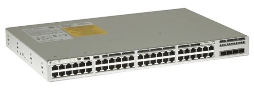 Switch 48-Puertos PoE / Cisco Catalyst C9200L-48P-4G | 2609 - Cisco Catalyst C9200L-48P-4G-E es un switch administrable de acceso con licencia Network Essentials, Puertos de red: 48 × 10/100/1000 PoE+, Uplinks: 4 × 1G fijos, Presupuesto PoE: 740W
