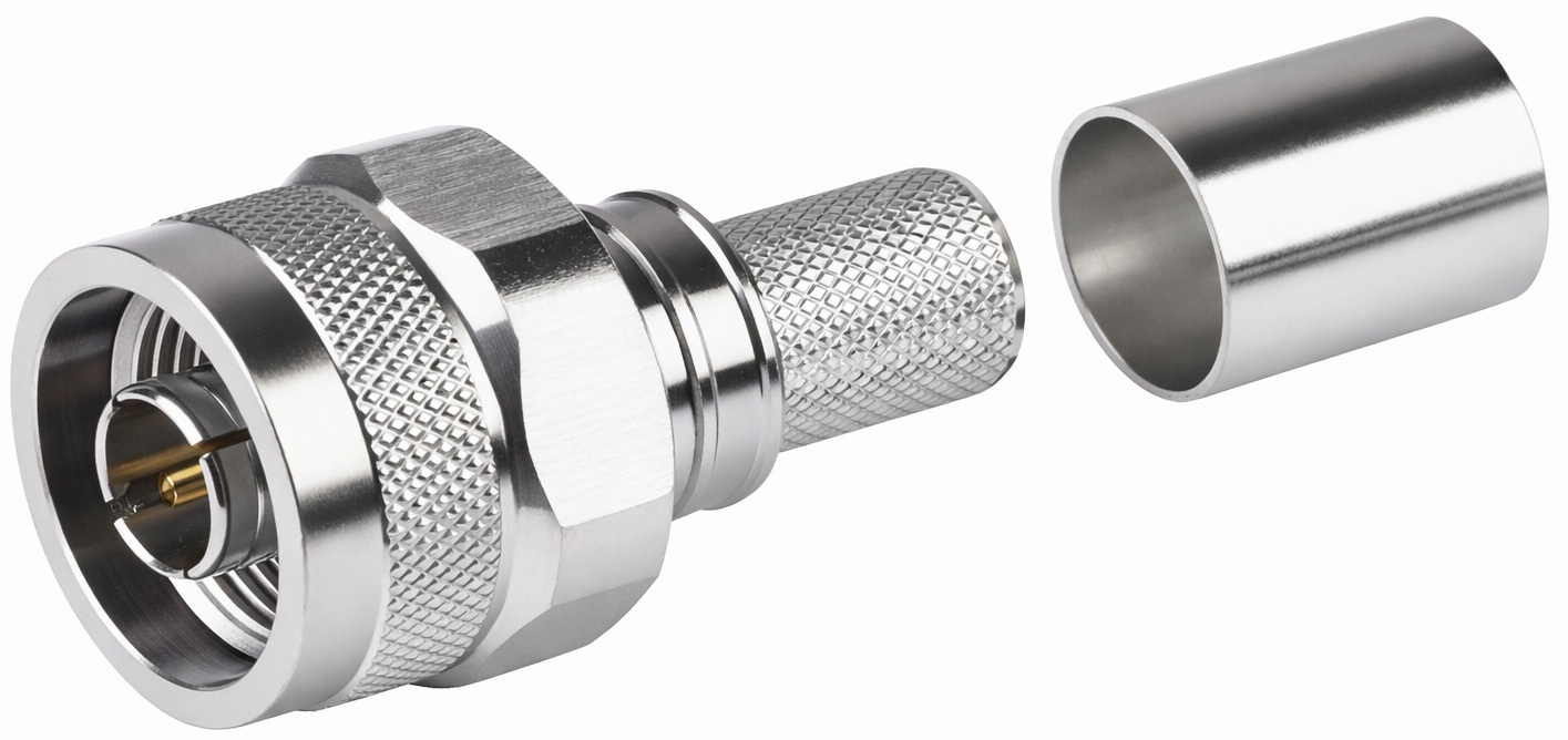 Times Microwave EZ-400-NM-HX / Conector N-Macho | 2604 – Times Microwave EZ-400-NM-HX es un conector N macho diseñado para cables coaxiales tipo LMR-400, cuenta con un sistema de pin cautivo y acoplamiento hexagonal que asegura una instalación precisa