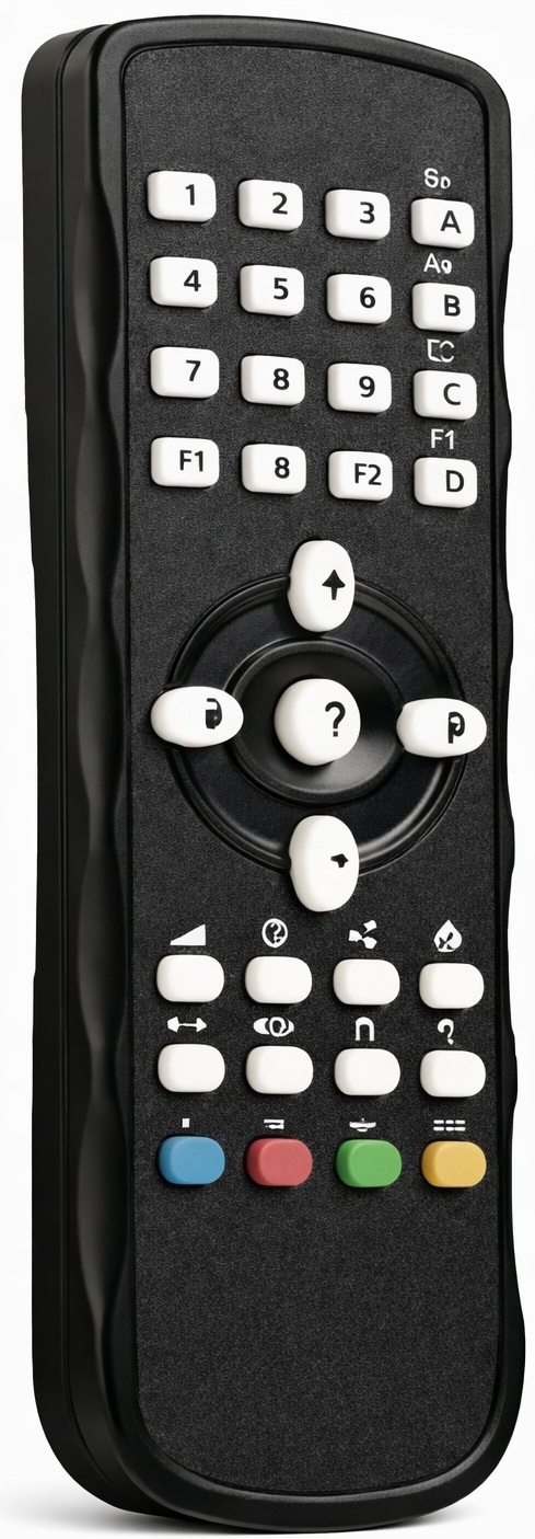 Control Remoto / BEA 10-REMOTE | 2604 - BEA 10-REMOTE es un accesorio de configuración infrarrojo diseñado para el ajuste remoto de sensores, tecnología de transmisión por infrarrojos, alcance de comunicación de 5 metros, alimentación 2 baterías AAA