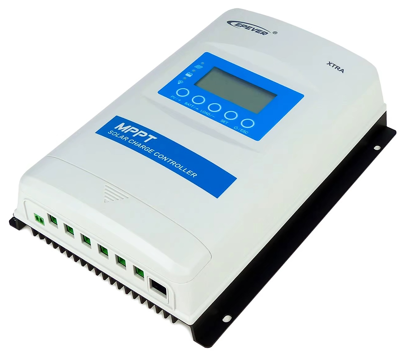 Controlador Solar MPPT - 30A / EPEVER XTRA3215N G3 | 2607 – EPEVER XTRA3215N G3 Controlador de carga solar MPPT de 30A, diseñado para sistemas fotovoltaicos de 12V y 24V con reconocimiento automático del Voltaje de batería. Integra algoritmo MPPT
