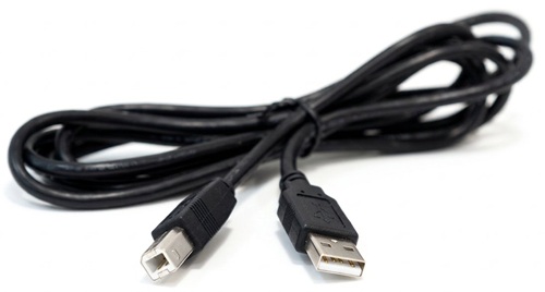 Cable USB Tipo A-B / Custom 26500000000356 | 2609 - Custom 26500000000356 es un cable USB de datos para la conexión de impresoras Custom, Tipo de cable: USB A-B, Conector de origen: USB Tipo A, Conector de destino: USB Tipo B, Longitud: 1,8 m