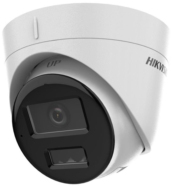 Cámara IP 4MP Turret / Hikvision DS-2CD1343G2-LIU | 2603 - Hikvision DS-2CD1343G2-LIU es una cámara turret de red diseñada para videovigilancia exterior e interior con visión nocturna híbrida, incorpora sensor CMOS de 4 megapíxeles, lente de 2.8 mm
