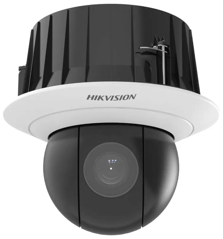 Cámara IP 8MP Domo PTZ / Hikvision DS-2DF6A832X-DE3(T5) | 2603 - Hikvision DS-2DF6A832X-DE3(T5) es una cámara de red PTZ diseñada para montaje empotrado en techo (plafón), integra sensor CMOS de 1/1.8 pulgadas con tecnología DarkFighter