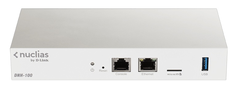 Controlador de red / D-Link DNH-100 | 2606 – D-Link DNH-100 es un controlador de red diseñado para gestionar de forma centralizada puntos de acceso inalámbricos, con capacidad para administrar hasta 100 dispositivos de comunicación inalámbrica