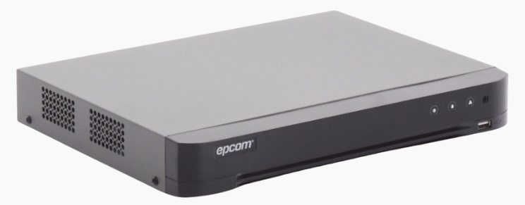 DVR 4MP 16-Canales / Epcom EV-4016TURBO-D(C) | 2604 - Epcom EV-4016TURBO-D(C) es un grabador diseñado para gestión de 16 canales TurboHD y 8 canales IP, permitiendo resoluciones de hasta 4 Megapíxel Lite y 5 MP Real, tecnología AcuSense para filtrado