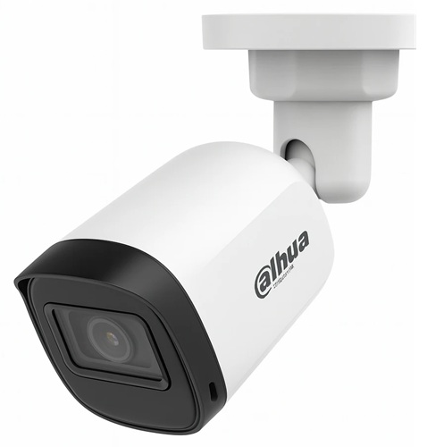 Cámara HDCVI Bullet / Dahua DH-HAC-B1A21N-U-A | 2609 - Dahua DH-HAC-B1A21N-U-A es una cámara HDCVI bullet de 2 MP para sistema NTSC con audio integrado, Sensor de imagen: CMOS de 2 MP, Resolución máxima: 1.920 × 1.080, Velocidad: 1080p a 30 fps