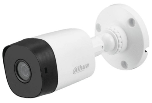 Cámara HDCVI Bullet / Dahua DH-HAC-B1A21N | 2609 - Dahua DH-HAC-B1A21N es una cámara HDCVI bullet de 2 MP para sistema NTSC, Sensor de imagen: CMOS de 2 MP, Resolución máxima: 1.920 × 1.080, Velocidad: 1080p a 30 fps, Lente: Fija de 3,6 mm