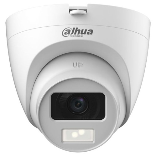 Cámara HDCVI Eyeball / Dahua DH-HAC-HDW1801CLQN-IL-A | 2609 – Dahua DH-HAC-HDW1801CLQN-IL-A es una cámara HDCVI Eyeball Smart Dual Light NTSC de 8 MP, Sensor de imagen: CMOS 4K, Resolución máxima: 3.840 × 2.160, Iluminación mínima: 0,01 lux