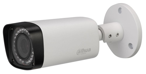 Cámara HDCVI Bullet / Dahua DH-HAC-HFW1200RN-Z | 2609 – Dahua DH-HAC-HFW1200RN-Z es una cámara HDCVI Bullet IR NTSC de 2 MP, Sensor de imagen: CMOS de 2 MP, Resolución máxima: 1.920 × 1.080, Iluminación mínima: 0,01 lux @ F1.6 color; 0,001 lux