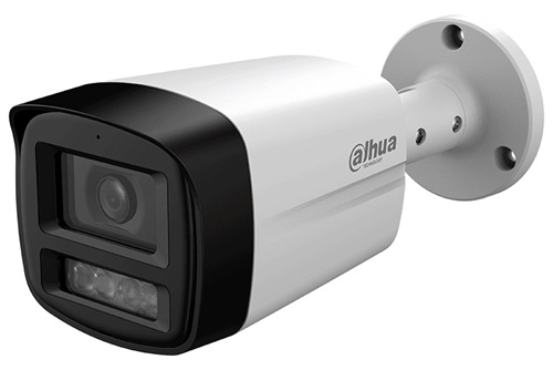 Cámara HDCVI Bullet / Dahua DH-HAC-HFW1801TLMN-IL-A | 2609 – Dahua DH-HAC-HFW1801TLMN-IL-A es una cámara HDCVI Bullet Smart Dual Light NTSC de 8 MP, Sensor de imagen: CMOS de 8 MP, Resolución máxima: 3.840 × 2.160, Iluminación mínima: 0,01 lux
