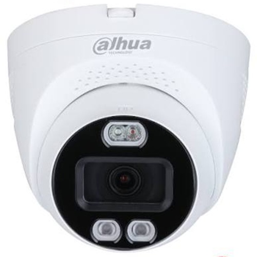 Cámara HDCVI Bullet / Dahua DH-HAC-ME1509TQN-A-PV | 2609 – Dahua DH-HAC-ME1509TQN-A-PV es una cámara HDCVI Bullet Active Deterrence NTSC de 5 MP, Sensor de imagen: CMOS de 5 MP, Resolución máxima: 2.880 × 1.620, Imagen: Full-color, Detección: PIR