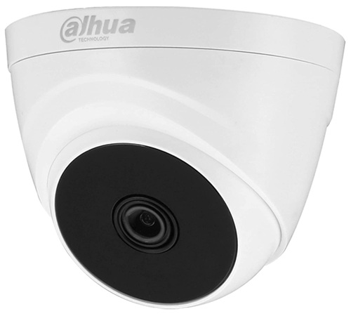 Cámara HDCVI Eyeball / Dahua DH-HAC-T1A51N-U | 2609 – Dahua DH-HAC-T1A51N-U es una cámara HDCVI Eyeball IR de 5 MP, Sensor de imagen: CMOS de 5 MP, Resolución: 2.880 × 1.620, Distancia de iluminación: 25 m, Iluminación: Smart IR, Lente: Focal fija