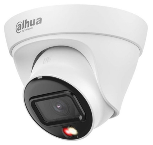 Cámara IP Domo / Dahua DH-IPC-HDW1239T1P-IL-0280B-S6 | 2609 - Dahua DH-IPC-HDW1239T1P-IL-0280B-S6 es una cámara IP domo Smart Dual Light de 2 MP, Sensor de imagen: CMOS de 1/2,8″, Resolución máxima: 1.920 × 1.080 a 25/30 fps, Lente: Fija de 2,8 mm