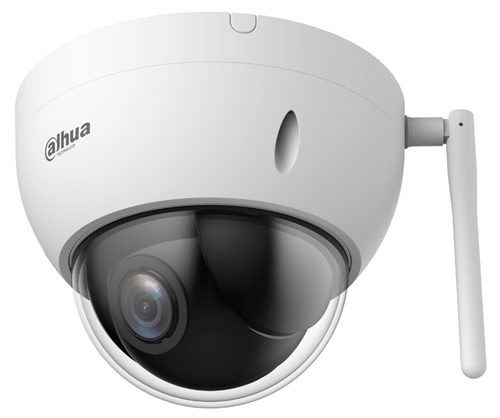Cámara IP PTZ / Dahua DH-SD22204DB-GNY-W | 2609 – Dahua DH-SD22204DB-GNY-W Cámara PTZ IP Starlight WizSense con Wi-Fi, Resolución: 2 MP, Sensor de imagen: CMOS de 1/2,8″, Resolución máxima: 1.920 × 1.080, Zoom óptico: 4×, Distancia focal: 2,8–12 m