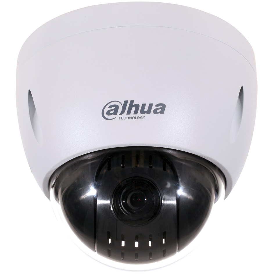 Camara PTZ  2MP Tipo Domo / Dahua / Videovigilancia | 2307 - Cámara PTZ HDCVI Tipo Domo para CCTV, 2MP, Zoom Optico 25x, Día/Noche, CMOS 1/2.8'', Alarma: 2 Entradas & 1 Salida, Audio: 1 Entrada, WDR, BLC, HLC, ULTRA DNR, Seguridad IP67 & IK10