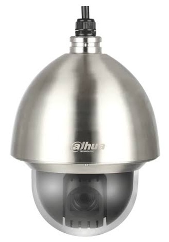 Cámara PTZ 4 MP / Dahua DH-SD60432DB-HNY-SL | 2610 – Dahua DH-SD60432DB-HNY-SL Cámara PTZ anticorrosión con Sensor de imagen: 1/2.8″ CMOS, Resolución: 4 MP; máxima 2560 × 1440, Memoria: ROM 128 MB y RAM 512 MB, Lente: 4,8–154 mm, Zoom: Óptico 32×