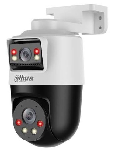 Cámara IP PT / Dahua DH-SDT2A200-2F-NB-A-PV-0400 | 2609 – Dahua DH-SDT2A200-2F-NB-A-PV-0400 Cámara IP PT de doble óptica, Resolución: 2 MP (1.920 × 1.080), Sensor: Doble CMOS 1/2,8″, Ópticas: 4 mm F1.6, Smart Dual Light: IR y luz blanca hasta 30 m