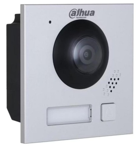 Cámara IP para videoportero / Dahua DHI-VTO4201F-P1 | 2610 – Dahua DHI-VTO4201F-P1 es un módulo de cámara IP para estaciones de puerta con Sensor CMOS de 2 MP, Campo visual horizontal de 168,6°, Rango dinámico WDR de 120 dB, Compresión H.264 y H.265