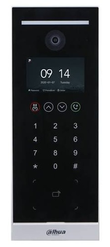 Videoportero IP / Dahua DHI-VTO6521H-S2 | 2610 – Dahua DHI-VTO6521H-S2 es una estación de puerta IP con Pantalla de 4,3″ a 800 × 480, Cámara CMOS de 2 MP, WDR de 120 dB, Video H.264/H.265, Audio bidireccional con supresión de eco, Comunicación digital