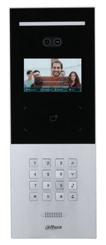 Videoportero IP con reconocimiento facial / Dahua DHI-VTO6531F-S2 | 2610 – Dahua DHI-VTO6531F-S2 Estación de puerta IP con reconocimiento facial con Pantalla LCD de 4,3″ a 800 × 480, Cámara dual CMOS de 2 MP, WDR de 120 dB, Video H.264/H.265