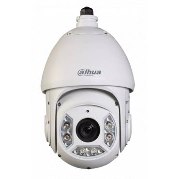 Camara PTZ  4MP Tipo Domo / Dahua / Videovigilancia | 2307 - Cámara PTZ HDCVI Tipo Domo para CCTV, 4MP, Zoom Optico 25x, Día/Noche, CMOS 1/2.8'', Alarma: 2 Entradas & 1 Salida, Audio: 1 Entrada, WDR, BLC, HLC, ULTRA DNR, Seguridad IP67 & IK10