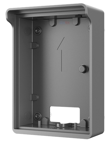 Cubierta contra lluvia de montaje superficial / Dahua VTM05R | 2610 – Dahua VTM05R Cubierta contra lluvia de montaje superficial con Compatibilidad explícita con VTO2202F, Carcasa de aleación de aluminio, Acabado plateado, Instalación superficial