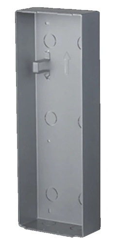 Placa de montaje superficial / Dahua VTM130 | 2610 – Dahua VTM130 es una placa de montaje superficial para estaciones de puerta de las series VTO65/VTO75 con Construcción en aleación de aluminio, Acabado plateado, Instalación superficial