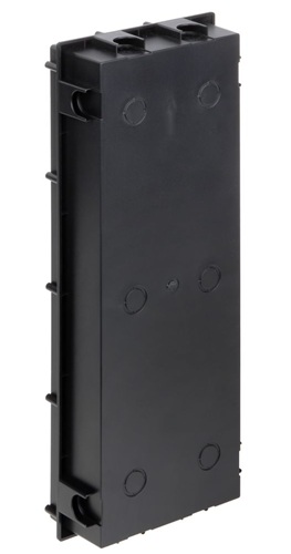 Caja de montaje empotrado / Dahua VTOB102 | 2610 – Dahua VTOB102 Caja de montaje empotrado con Construcción en ABS + PC retardante de llama, Dimensiones de 149 × 400 × 63 mm, Abertura de pared requerida de 149 × 400 × 63 mm e Instalación empotrada