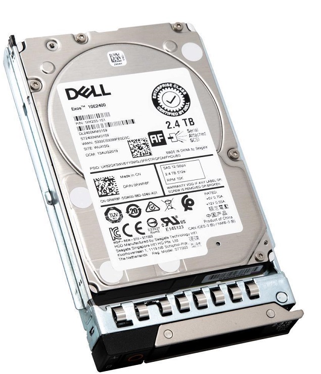 Disco Duro para Dell PowerEdge R340 | 2500 – Disco Duro Original para Servidores Dell PowerEdge R340. Opciones disponibles: SATA 7.2k, SAS 7.2k, SAS 10k & SAS 15k. Garantia 1-Año.