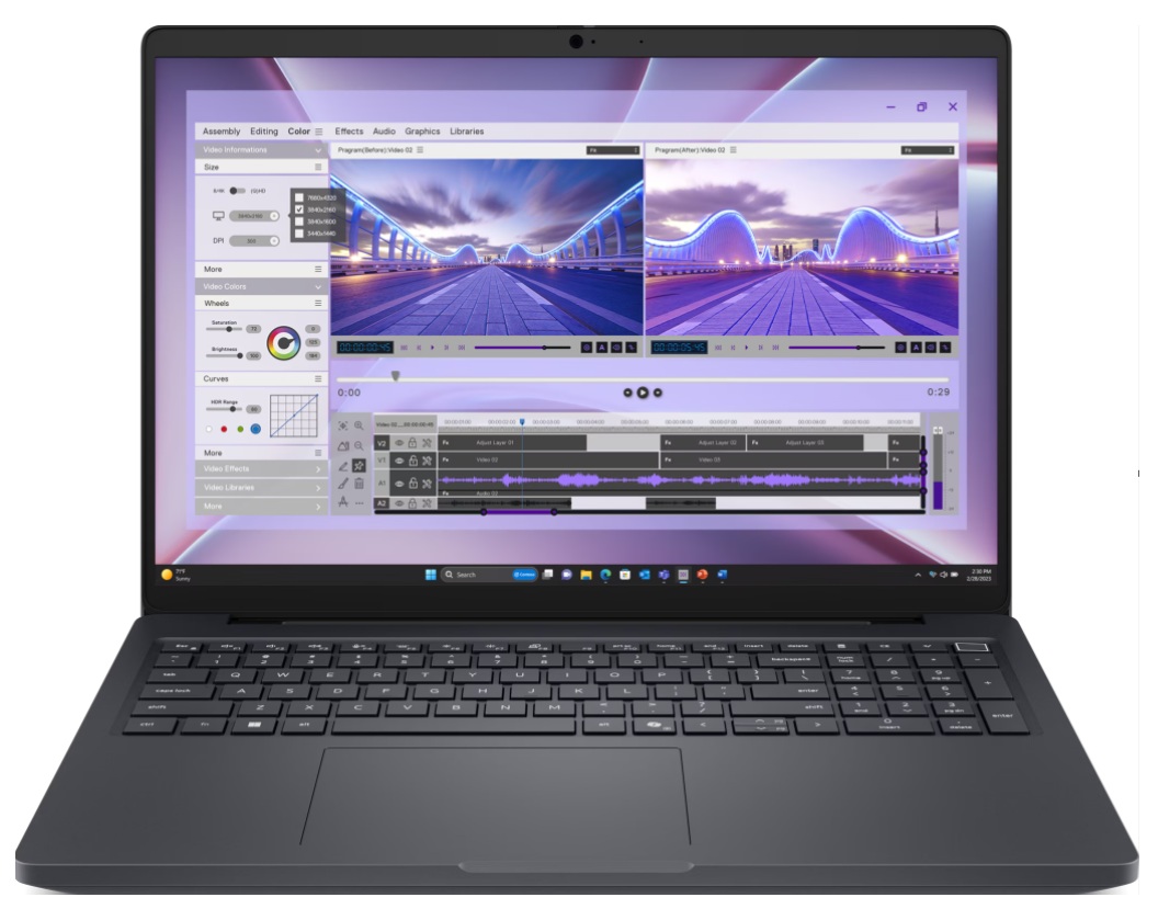 Workstation Core Ultra-7 con video 6GB / Dell Pro Max 16 | 2511 - Dell Pro Max 16 PROMAXU76G Portátil premium orientado a profesionales que requieren máxima potencia y movilidad. Procesador Core Ultra 7-255H, RAM 32GB, SSD 1TB, Video 6GB, Pantall 16'' 