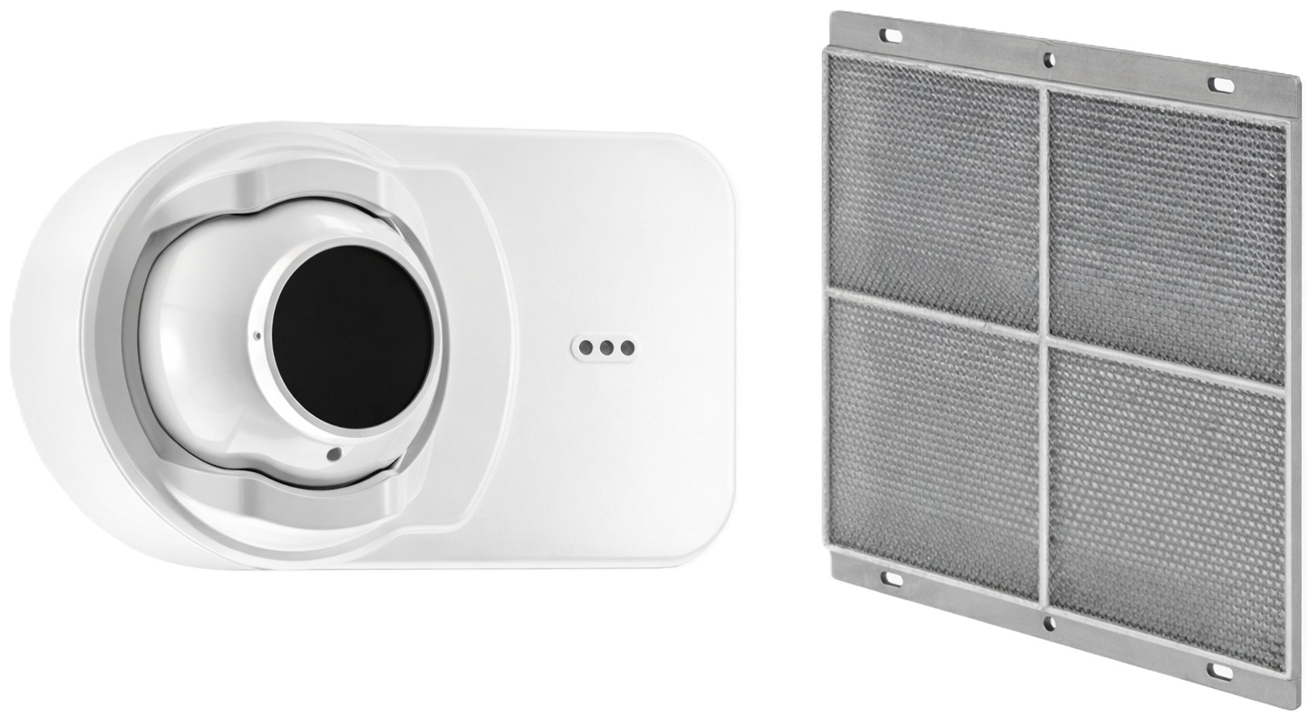 Detector de Humo por Haz Reflejado / System Sensor OSI-R-SS | 2604 – System Sensor OSI-R-SS detector de humo por haz reflejado diseñado para la detección en áreas abiertas con techos altos, cuenta con alineación intuitiva mediante ledes de estado